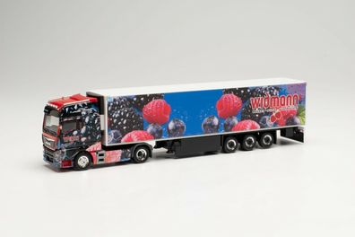 Herpa 313704 - MAN TGX XXL Euro 6c Kühlkoffer-Sattelzug - Früchte Widmann. 1:87