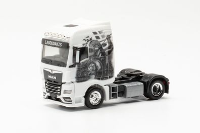 Herpa 314473 - MAN TGX GX Zugmaschine ?Lagoudakis 1/Archilles - Held von Troja?
