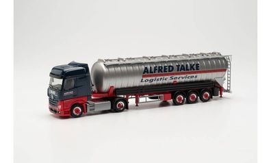Herpa 314725 | MB Actros Bigspace `18 ADR Saugsilo-Sattelzug | A. Talke | 1:87