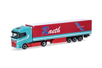 Herpa 316620 | DAF XG | Kühlkoffer-Sattelzug | Raeth (NRW/ Straelen) | 1:87