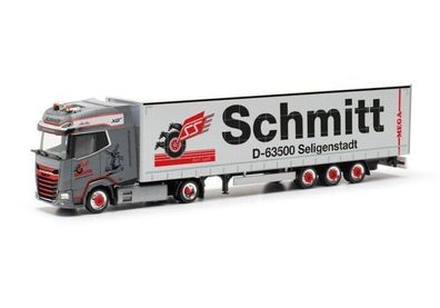 Herpa 317405 | DAF XG+ Lowliner-Sattelzug | Schmitt Seligenstadt | 1:87