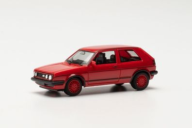 Herpa 420846-002 - VW Golf GTI, rot. 1:87