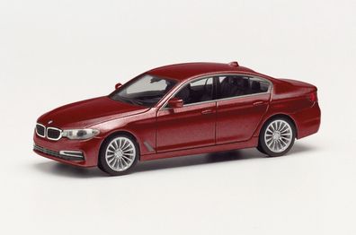 Herpa 430692-005 | BMW 5er Limousine | Aventurinrot metallic | 1:87