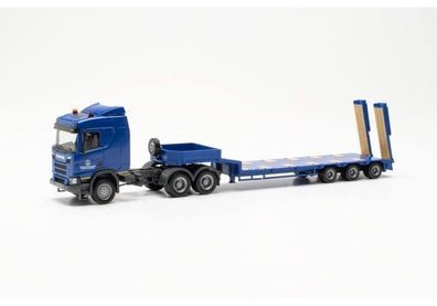 Herpa 747035 | Scania CR ND | Semitieflade-Sattelzug | WTD 91 | 1:87