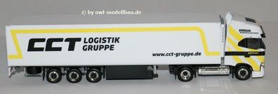 Herpa 947534 - Iveco S-Way LNG Kühlkoffer-Sattelzug "CCT Logistik Gruppe". 1:87