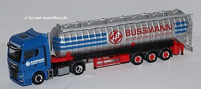 Herpa 950688 | MAN TGX GX ADR Saugsilo-Sattelzug | Bussmann | 1:87