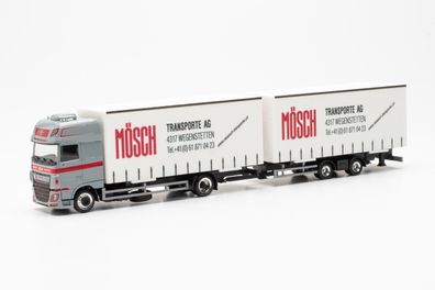 Herpa 953184 | DAF XF SSC Volumen-Hängerzug | Arthur Mösch (CH) | 1:87