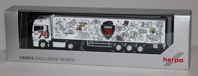 Herpa 956727 | MAN TGX GX Koffer-Sattelzug | Pabst 70 Jahre | 1:87