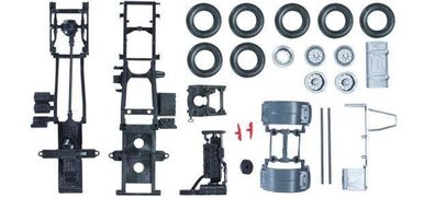 Herpa TS 083676 - Fahrgestell MAN TGS Euro 6 Zugmaschine, 2-achs. 1:87