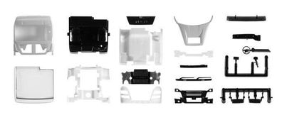 Herpa TS 084734 - Fahrerhaus MAN TGX XLX Euro 6c mit Windleitblech. 1:87