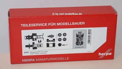 Herpa TS 084925 - Fahrgestell Zugmaschine MAN F8, 2-achs. 1:87