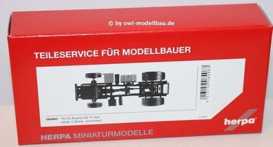 Herpa TS 084956 - Fahrgestell Scania 6x6 Zugmaschine. 1:87