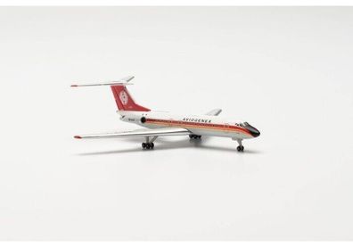 Herpa Wings 537018 | Aviogenex Tupolev TU-134A | YU-AJA | Titograd | 1:500
