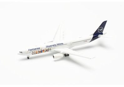 Herpa Wings 537216 | Lufthansa A330 Fanhansa | Diversity Wins | D-AIKQ | 1:500