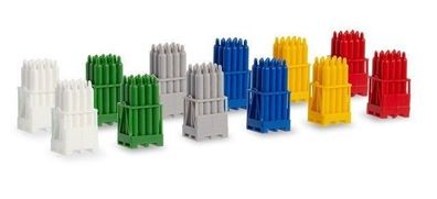Herpa Zubehör 054096 - Gasflaschen mit Paletten 12 Stk. 1:87