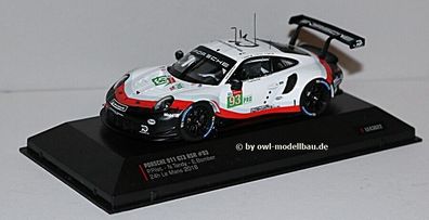 ixo Models LE43022 - Porsche 911 (991) GT3 RSR - #93 - 24h LeMans - 2018. 1:43