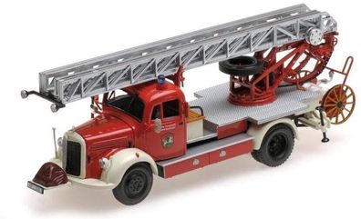 Minichamps 439350081 - Feuerwehr Bensheim - Mercedes-Benz L 3500 DL - 1950. 1:43