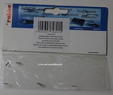 Robbe 1-S2515013 - Nano Arrow/Revell Hot Shot 24078 - Paddelstangenstifte