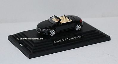 Wiking Dealer-Edition - Audi TT Roadster 2006 - schwarzmetallic. 1:87