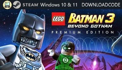 NEU Computer Spiel LEGO Batman 3 Beyond Gotham Premium Edt für STEAM Game Code
