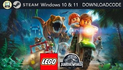 NEU PC Computer Spiel LEGO Jurassic World für Windows 10 11 STEAM Download Code