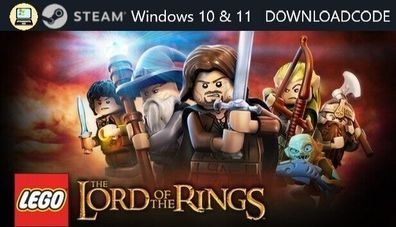 NEU PC Computer Spiel LEGO Der Herr der Ringe für Windows 10 11 STEAM Game Code