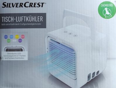 SILVERCREST® Tisch-Luftkühler »STLK 8 D2« mit LED-Stimmungslicht