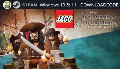 NEU Computer Spiel LEGO Pirates of the Caribbean für Windows STEAM Game Key Code