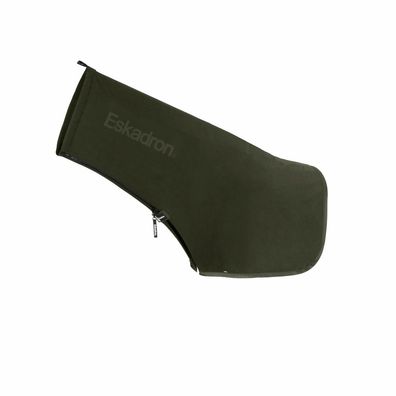 Eskadron Zip-Halsteil FLEECE deep green oliv Dynamic 25 H/W
