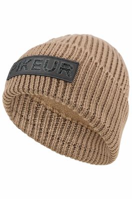 Pikeur Damen BEANIE slate brown Mütze Selection HW 25