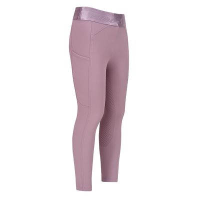 Euro-Star Kinder Winter Reitleggings ESImpress Full Grip Elderberry HW 25