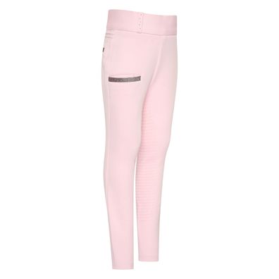 Imperial Riding Kinder Winter Reitleggings IRHComfi Sparks Full Grip Candy Floss rosa