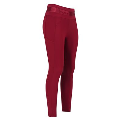 euro-star Damen Winter Reitleggings ESImpress Full Grip Amaranth bordeauxrot