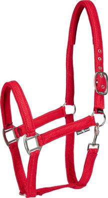 HorseGuard Halfter Jewel rot mit Glitzer