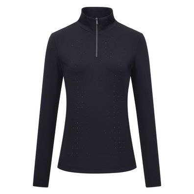 Imperial Riding Damen Shirt Langarm IRHBelle Sparkle black mit Glitzersteinen