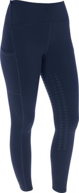 Covalliero Kinder Reitleggings Winter Riding Tight Grip dark navy H/W 2025