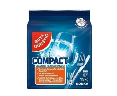 G&G Geschirrspülmittel Pulver 1,5 kg – Kompakte Kraft aus Deutschland