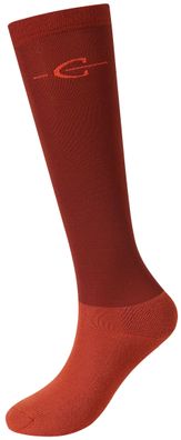 Covalliero Unisex Reitstrümpfe Competition rust H/W 2025 Reitsocken