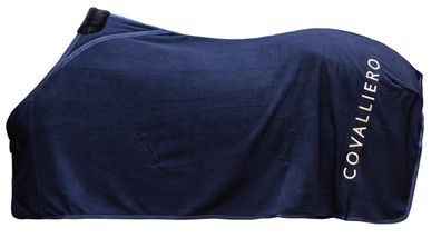 Covalliero Fleecedecke Abschwitzdecke dark navy Anniversery H/W 2025