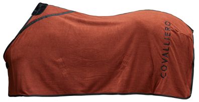 Covalliero Fleecedecke rust H/W 2025 Abschwitzdecke