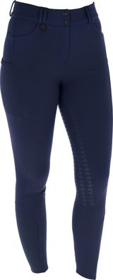 Covalliero Damen Winter Reithose Full Grip dark navy H/W 2025