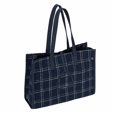 Eskadron Shopping Tasche BOUCLÉ navy Heritage HW 25/26