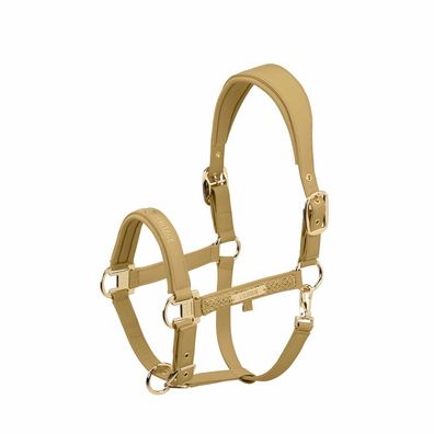 Eskadron Halfter FAUX Leather DOUBLE PIN cardamom Heritage HW 25/26