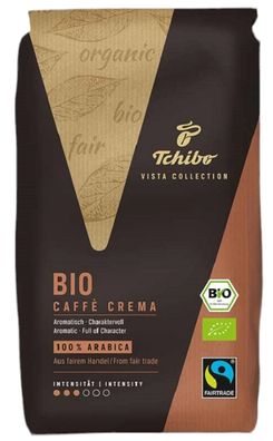 Tchibo BIO Fairtrade Vista Cafe Creme 1 kg Ganze Bohne