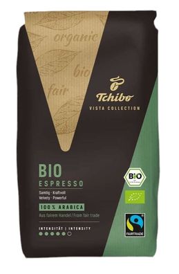 Tchibo BIO Fairtrade Vista Espresso 1 kg Ganze Bohne