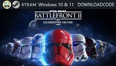 NEU Computer Spiel Star Wars Battlefront II Celebration Edt Game Code für STEAM