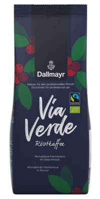 Dallmayr Via Verde 12 x 500g Bio Fairtrade gemahlen