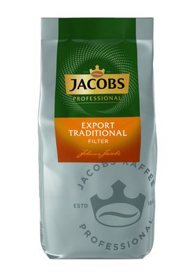 Jacobs Professional Export Traditional Filterkaffee 8 x 1kg Gemahlen
