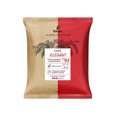 Tchibo Café elegant Kaffee Gemahlen 16 x 500g