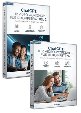 ChatGPT Video Workshop Teil 1 + 2 - Franzis - PC Download Version